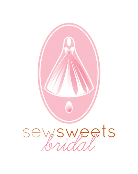 Sew Sweets Bridal — Logo (Portrait)